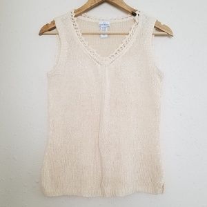 Jaclyn Smith Chunky Knit Vest
